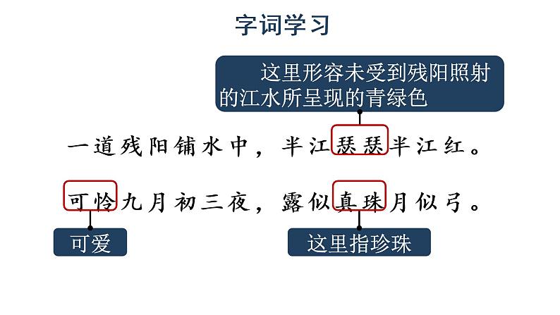 人教部编版语文四年级上册 9 古诗三首课件PPT07