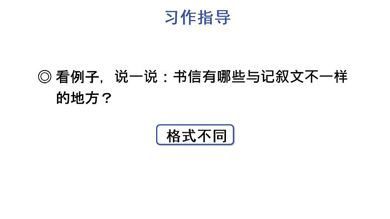 习作：写信 教学课件第5页