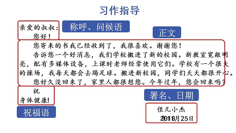 习作：写信 教学课件第6页