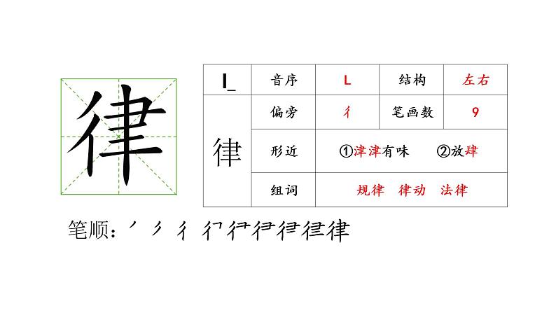 2.生字课件第2页