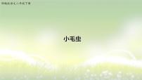 人教部编版22 小毛虫教学演示课件ppt