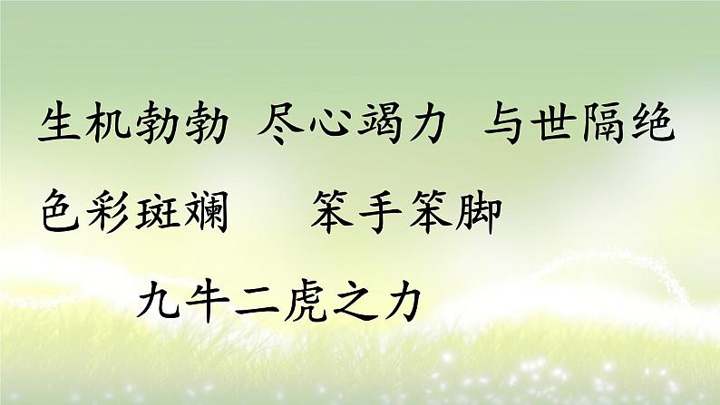 人教部编版二年级语文下册   22.《小毛虫》课件、教案06