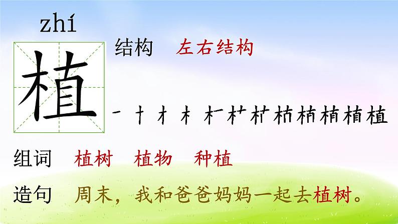 部编版二年级下册语文（课堂教学课件）4 邓小平爷爷植树07