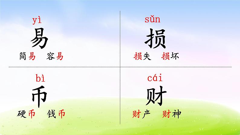 部编版二年级下册语文识字3 “贝”的故事课件PPT08