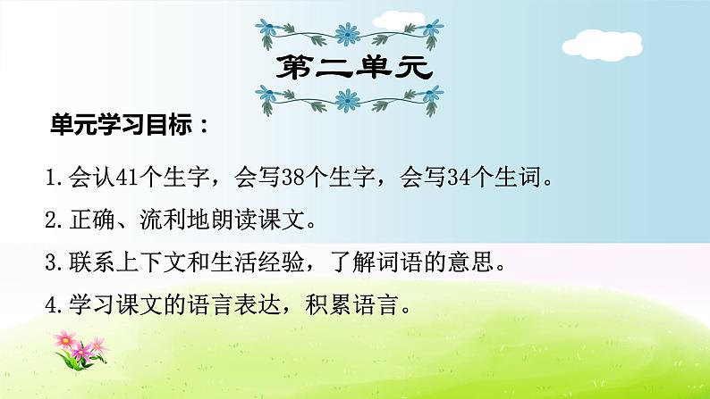 部编版三年级下册语文期末第2单元知识梳理及典例专训课件PPT第1页