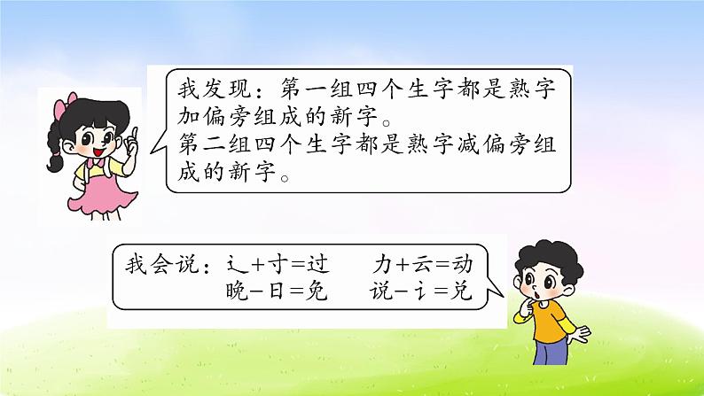 部编版一下语文优秀课件语文园地七03