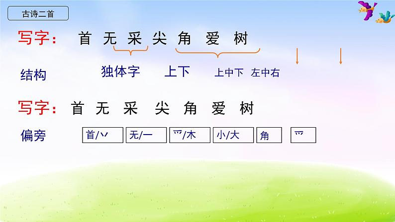 部编版一下语文第六单元复习课件PPT第4页