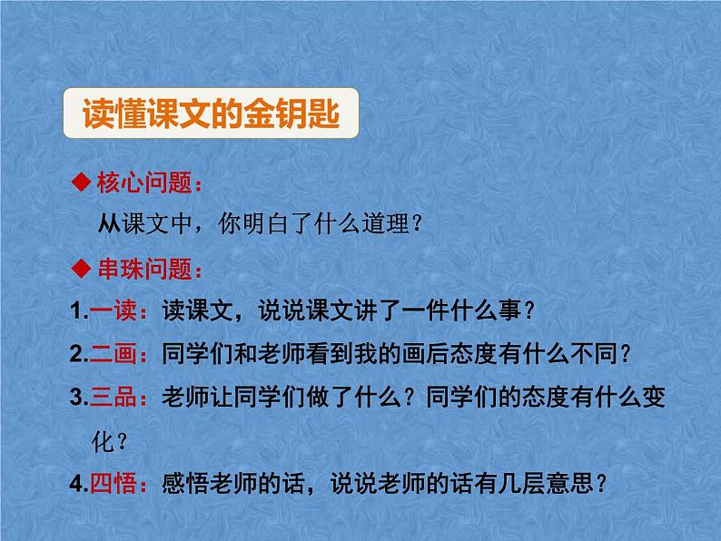 部编版语文二年级下册-05课文（四）-02画杨桃-课件01第4页