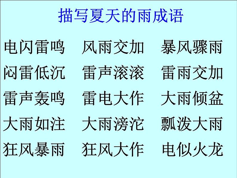 部编版语文二年级下册-06课文（五）-02雷雨-课件04第4页