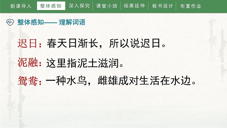 人教部编版小学语文三年级下册第一单元1古诗三首《绝句》课件08