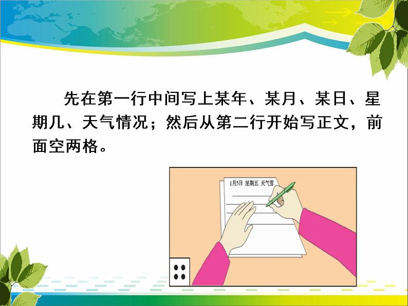 部编版三年级上册《三年级第二单元习作：写日记》ppt课件第6页