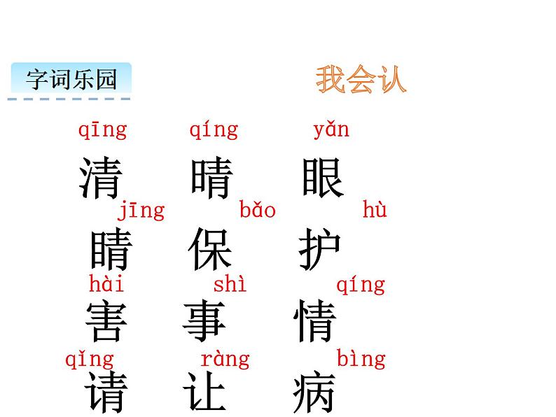 小学语文1年级下册课件识字3 小青蛙第3页