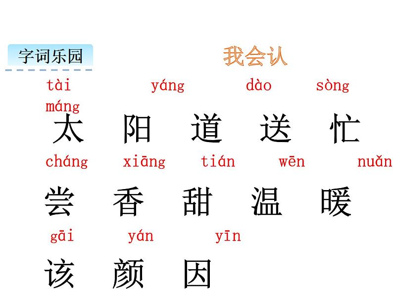 小学语文1年级下册课件课文4 四个太阳第3页