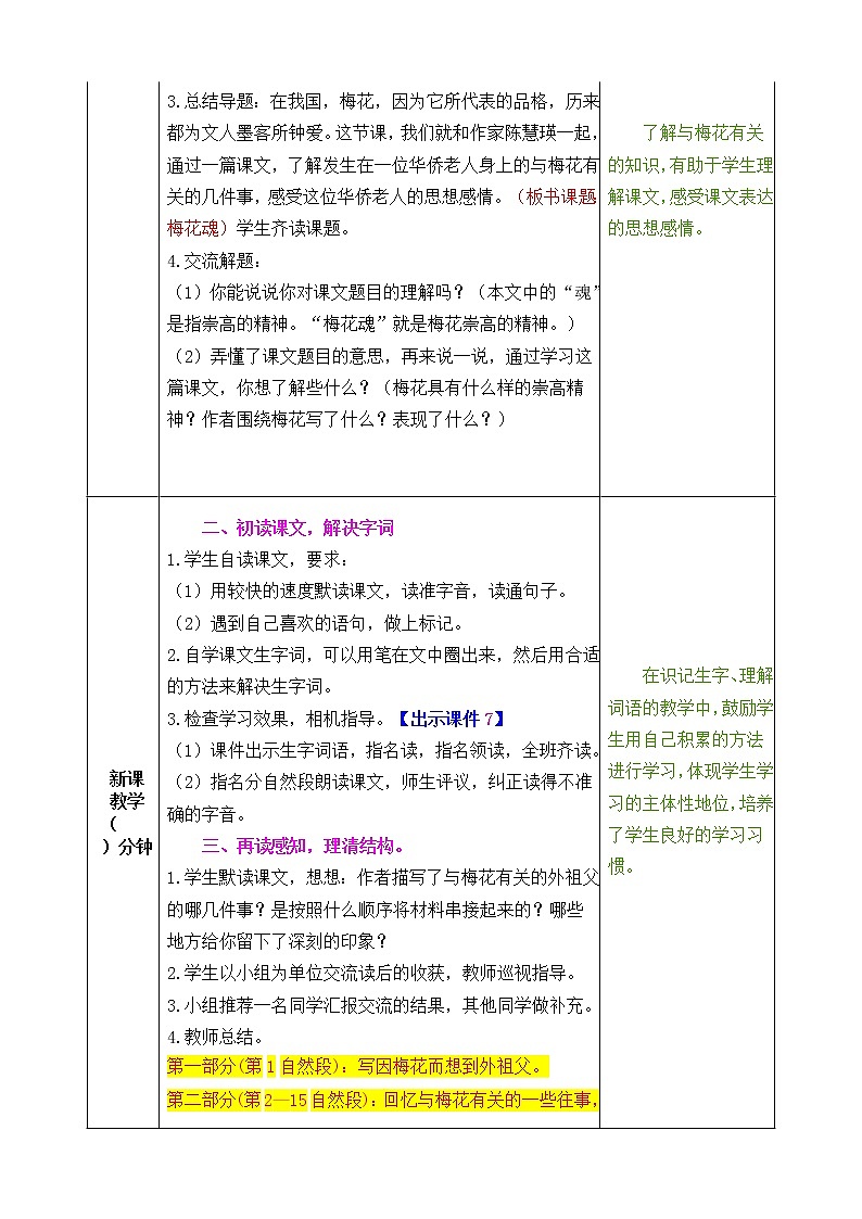 4 梅花魂 课件+教案+音视频素材02