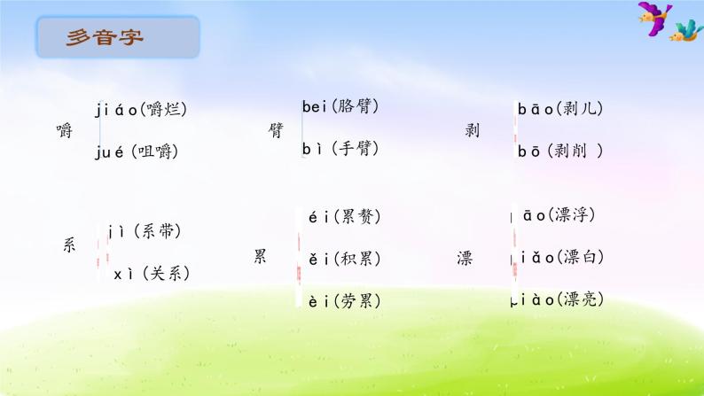 五年级下册语文期末知识清单课件-第二单元∣人教新课标 (共19张PPT)04