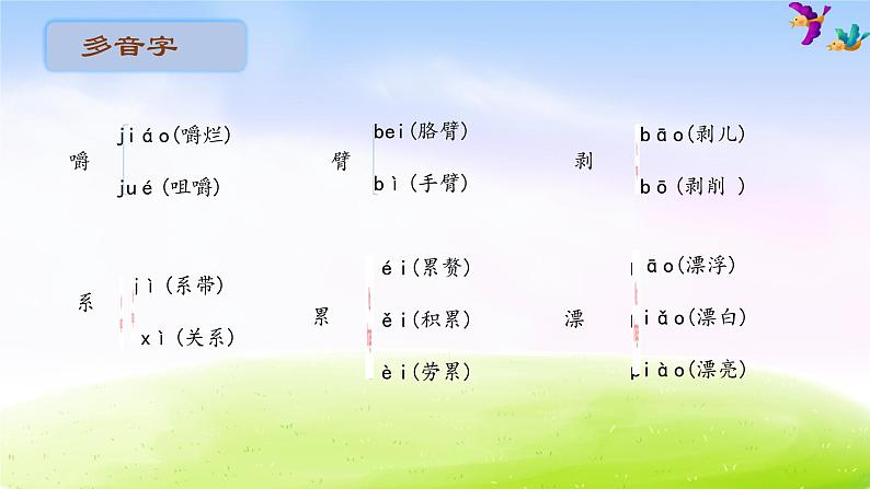 五年级下册语文期末知识清单课件-第二单元∣人教新课标 (共19张PPT)04