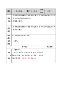 小学语文人教部编版五年级上册第二单元语文园地教案