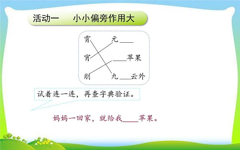 人教版（部编版）小学语文二年级下册 语文园地三  课件第7页