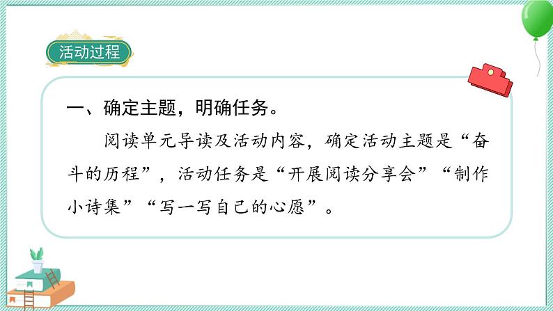 人教部编版语文综合性学习：奋斗的历程 PPT课件第6页