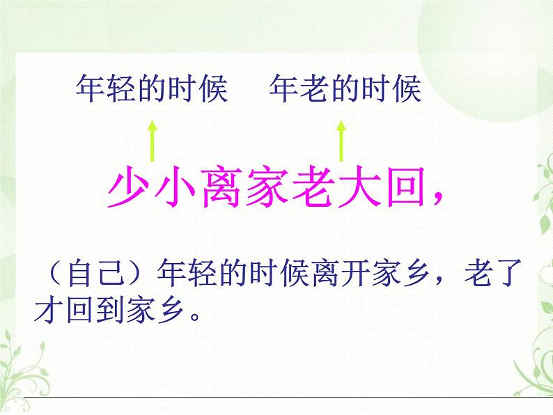 部编版六年级上册语文园地四《回乡偶书》ppt课件第8页