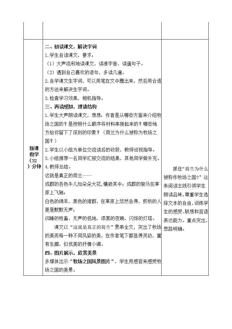 五下语文19、牧场之国 课件(2课时)+教案+说课+课后作业（含答案）02