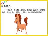 人教部編版（五四制）二年級(jí)下冊(cè)第二單元——7.一匹出色的馬課件PPT