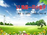 人教部編版（五四制）二年級(jí)下冊(cè)第四單元——11.我是一只小蟲(chóng)子課件PPT
