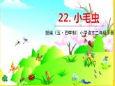 人教部編版（五四制）二年級(jí)下冊(cè)第七單元——22.小毛蟲課件PPT