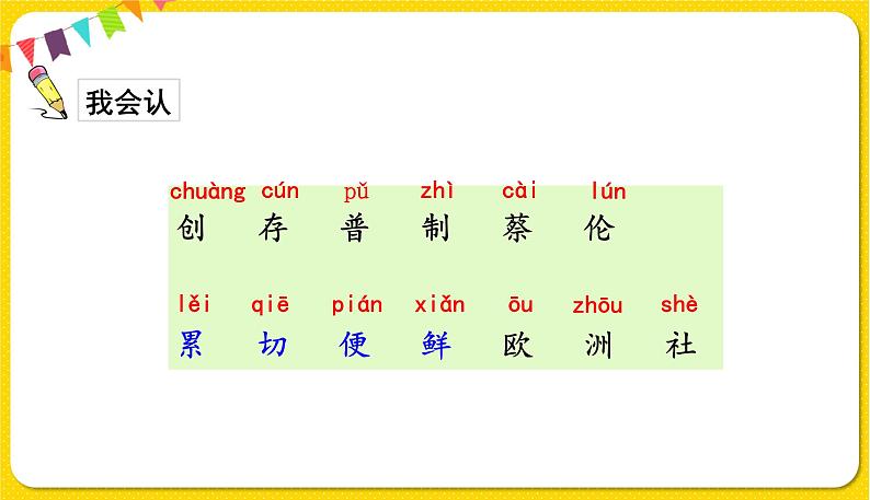 人教部编版（五四制）三年级下册第三单元——10.纸的发明课件PPT第4页