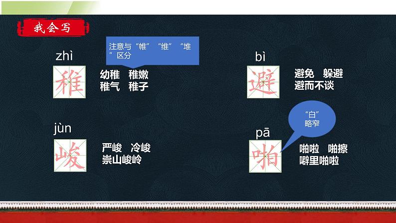 人教部编版小学语文六年级下册课件+教案+试题06