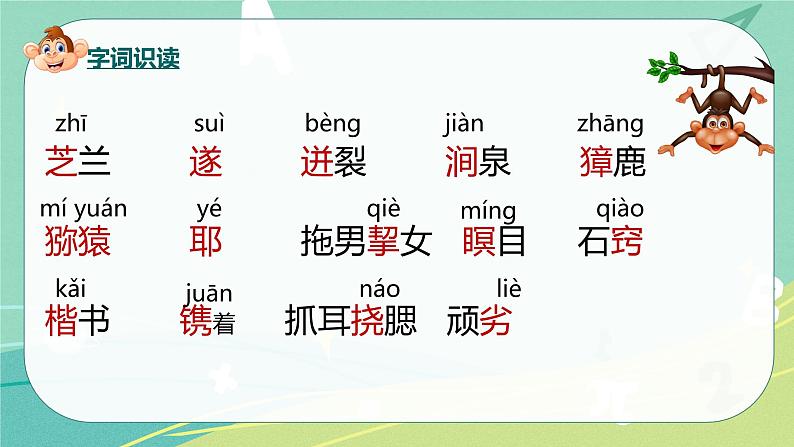 部编版五年级下册第二单元7猴王出世课件PPT第6页