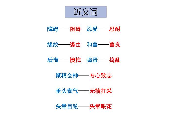 人教版（部编版）小学语文六年级下册  第二单元 复习  课件第8页