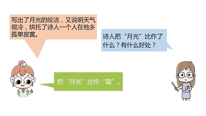 人教部编版一年级下册课文静夜思2完整版ppt课件第5页