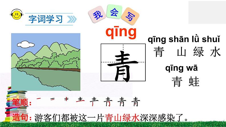 部编本一年级语文下册 识字3 小青蛙课件PPT第4页