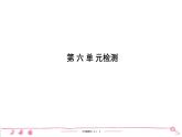 六年级上册部编版语文习题课件  第6单元检测