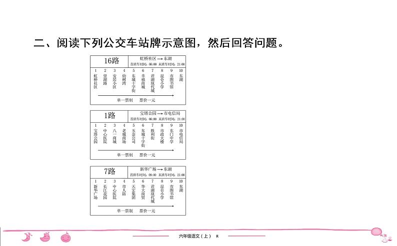 六年级上册部编版语文习题课件  第6单元 口语交际•习作•语文园地6第6页