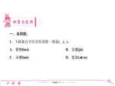 六年级下册人教版语文习题课件 第3单元检测