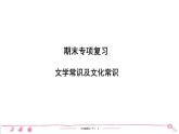 六年级下册人教版语文习题课件 期末专项复习 文学常识及文化常识