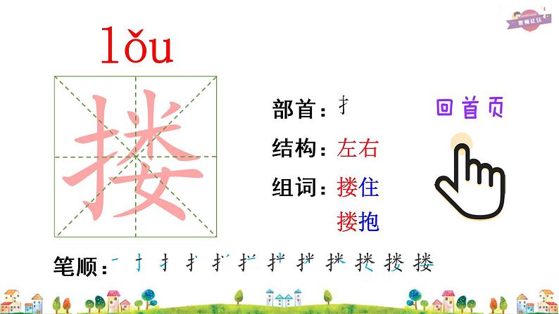 13 人物描写一组（笔顺）第3页