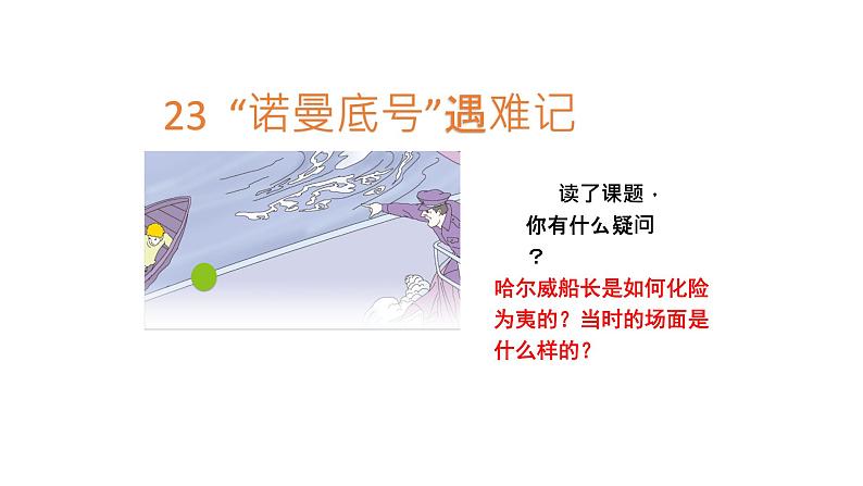 23.《“诺曼底号”遇难记》【课件】第2页