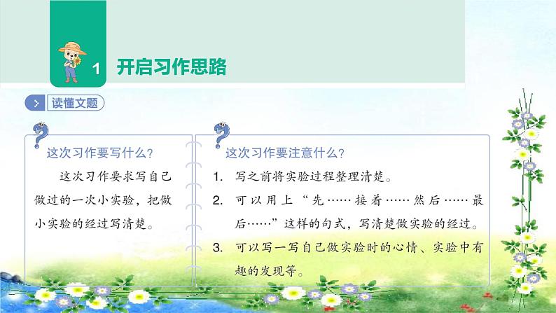 部编三年级 下册语文习作 第四单元   我做了一项小实验 42张幻灯片课件PPT第5页