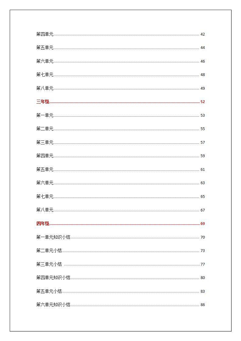 部编版语文（1-6年级）下册知识点汇总（全册）练习题第2页