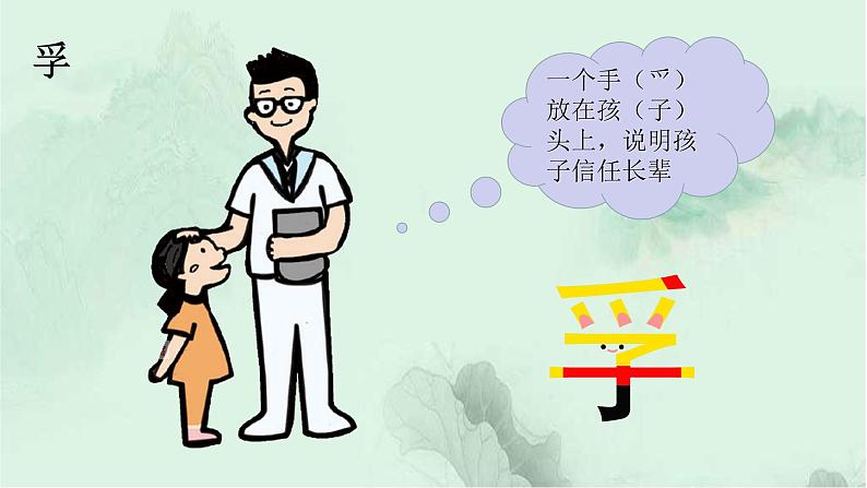 课文12 古诗二首 趣味识字 生字教学课件PPT06