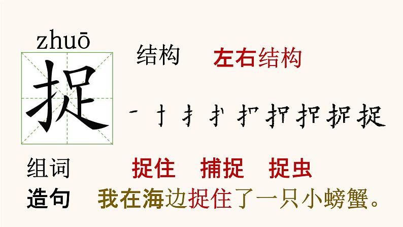 部编人教版一年级语文下册《21 小壁虎借尾巴》教学课件PPT优秀课堂课件第7页