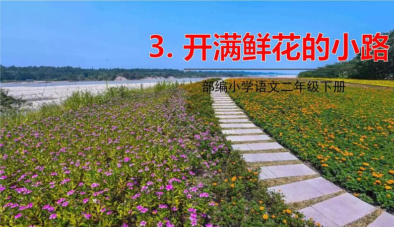 3.开满鲜花的小路课件PPT第1页