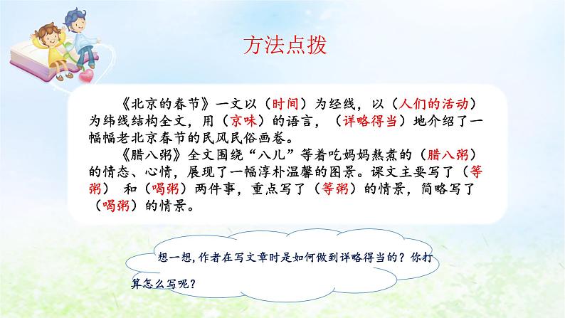 第一单元 家乡的风俗同步作文课件 部编人教版小学语文六下07