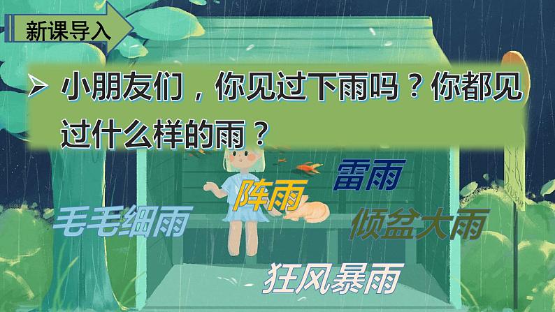 人教版（部编版）语文二年级下册：16雷雨课件PPT第2页