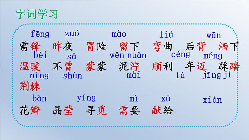 部编版语文二年级下册 5 雷锋叔叔，你在哪里课件PPT06