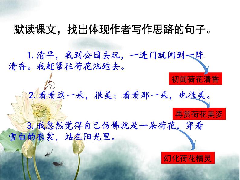 部编版语文三年级下册 3 荷花课件PPT08