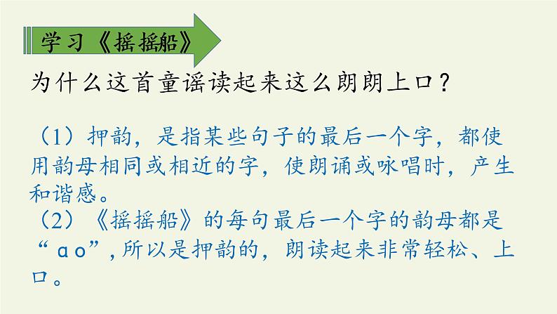 部编版语文一年级下册 快乐读书吧-读读童谣和儿歌课件PPT05